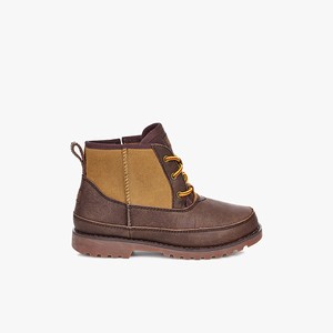 Ugg Bradley Kids All-Weather Boots Brown (8294EOXJI)